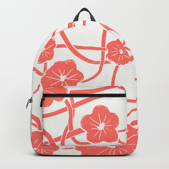 Mai Tai In Living Coral Backpack By Marissahuber Society6