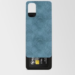 Blue Ornamental Batik Pattern Android Card Case
