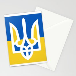 Ukraine Logo Stationery Card