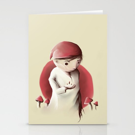 Jimmy and the sleeping pills nigthmare Stationery Cards