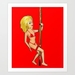 Pole Dancer Art Prints For Any Decor Style Society6