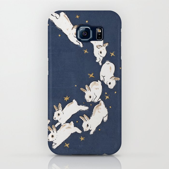rabbits run iphone case