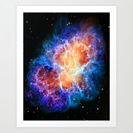 Crab Nebula #2 Art Print