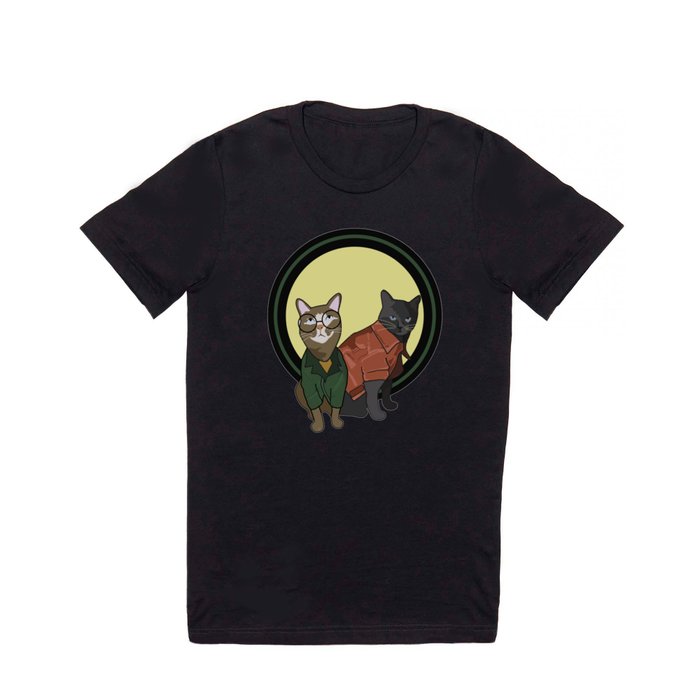 Daria Meowgendorfer & Jane Felane T Shirt by Christine