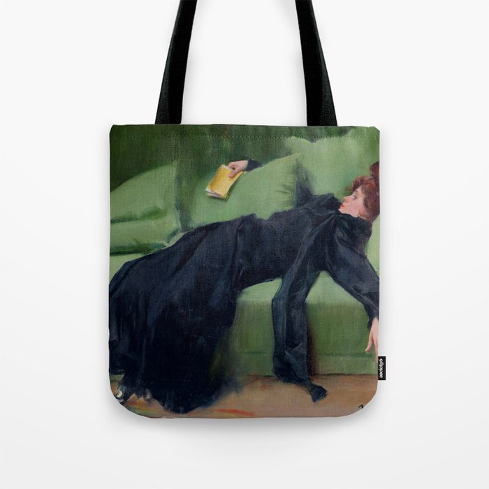 Decadent Young Woman after the Dance Tote Bag