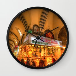 Spice Bazaar Istanbul Wall Clock