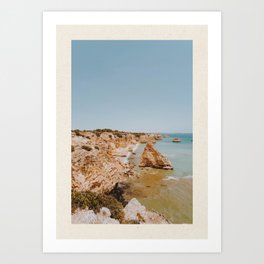 summer coast xl / faro, algarve, portugal Art Print