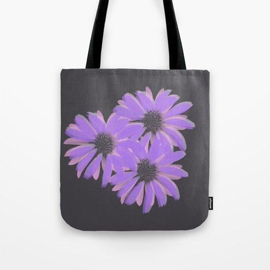 Painterly Floral Trio Tote Bag