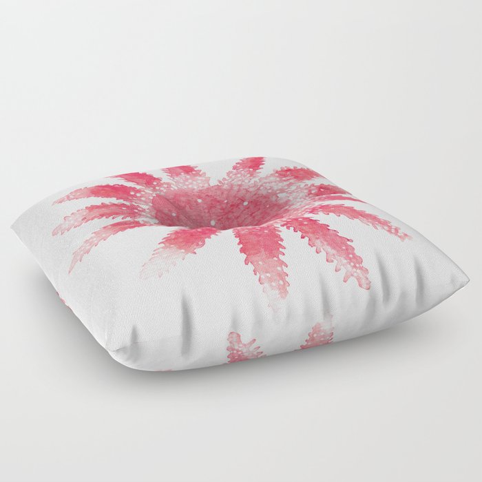 Starfish - Red Palette Floor Pillow