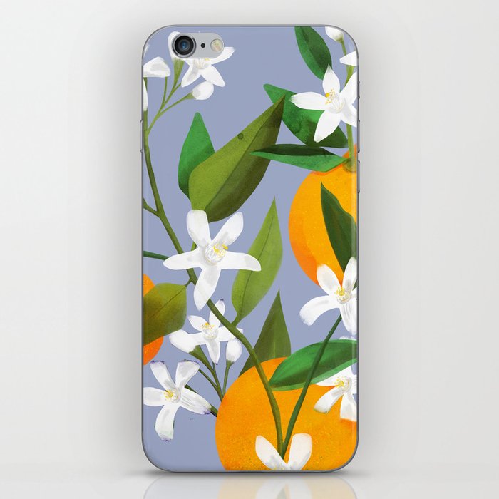 Orange Blossom Floral iPhone Skin