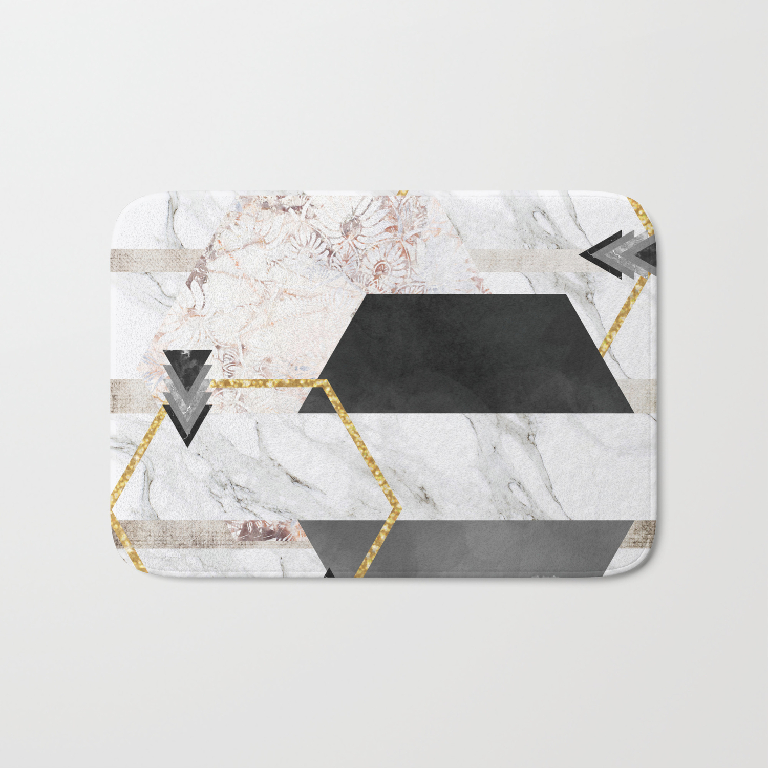 Boheme Luxury Bath Mat By Cadinera Society6 Boheme Luxury Bath Mat By Cadinera