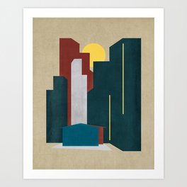Abstract Architecture 08 Art Print