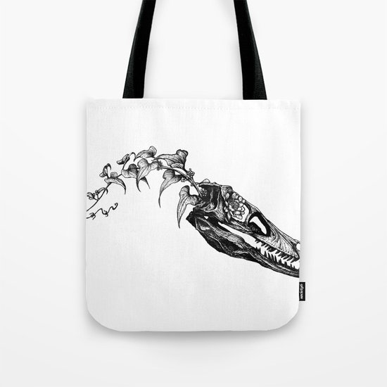 Jurassic Bloom - The Clever Girl Tote Bag