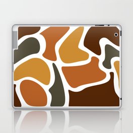 Doodles in an autumn jungle Laptop & iPad Skin