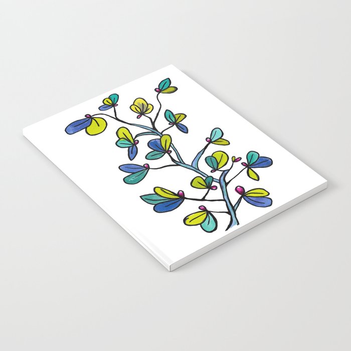 Blue leaves Notebook