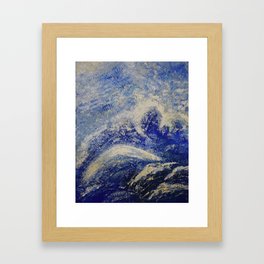 Wild Sea Framed Art Print