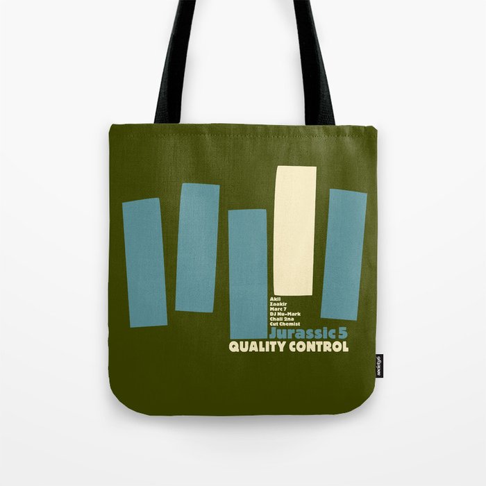 Jurassic 5 Blue Note Records Cover Tote Bag