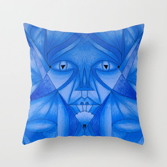 Coldness Throw Pillow