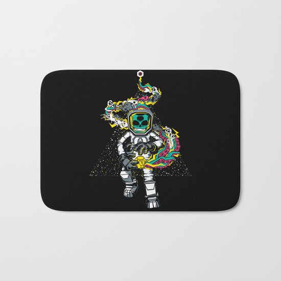 Space Madness! Bath Mat