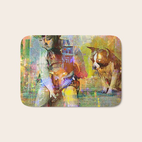 Fishing Bath Mat