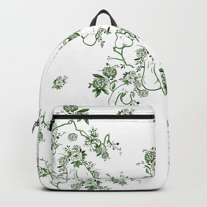 Penis Pattern GREEN Backpack