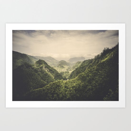 The Valley Art Print