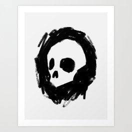Skully 1 Art Print