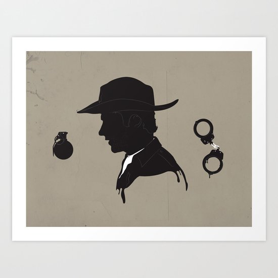 THE WALKING DEAD / RICK GRIMES Art Print