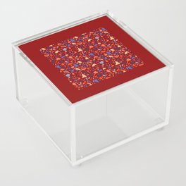 Abstract art- fractured Acrylic Box