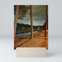 Swimmingdiaries 2, Kuusijärvi, Finland Mini Art Print