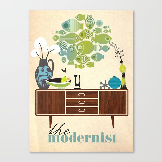 the Modernist Canvas Print