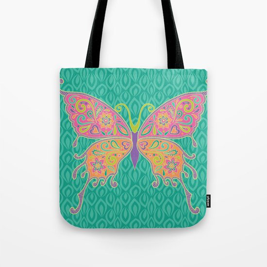 Butterflies Are Free To Fly... Tote Bag