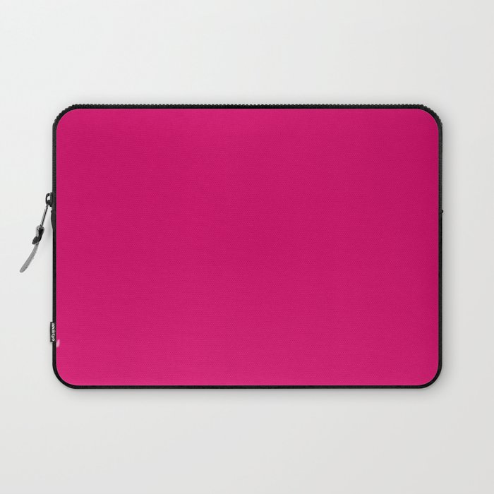 Hot Pink Rose Laptop Sleeve