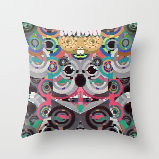 KiNG KoALA Throw Pillow