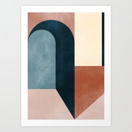 Abstract Geometric 21 Art Print