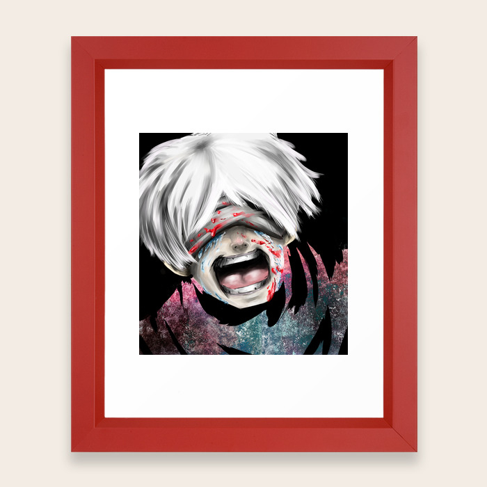 Kaneki Ken Tragedy Framed Art Print By Williamconnolly Society6 Kaneki Ken Tragedy Framed Art Print By Williamconnolly Society6