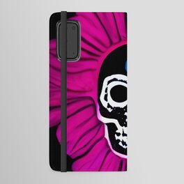 skull flower Android Wallet Case