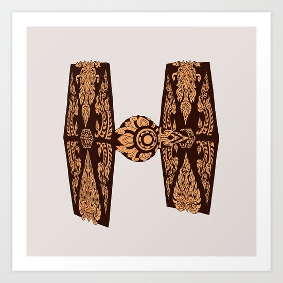 Thai Fighter Art Print