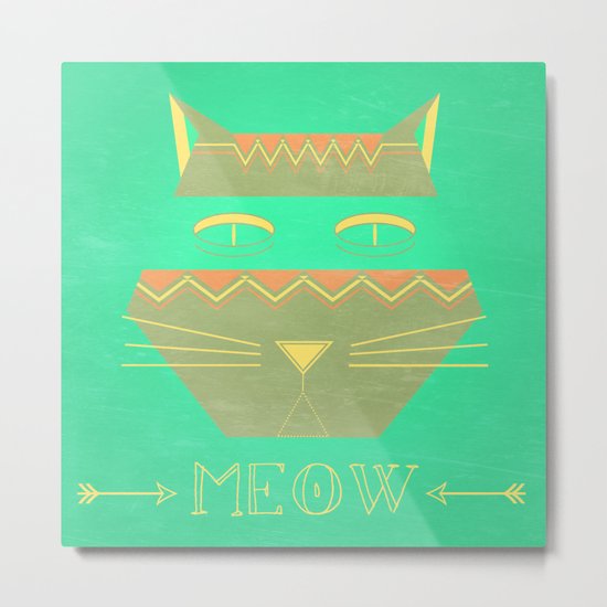 almost in cognito meow Metal Print