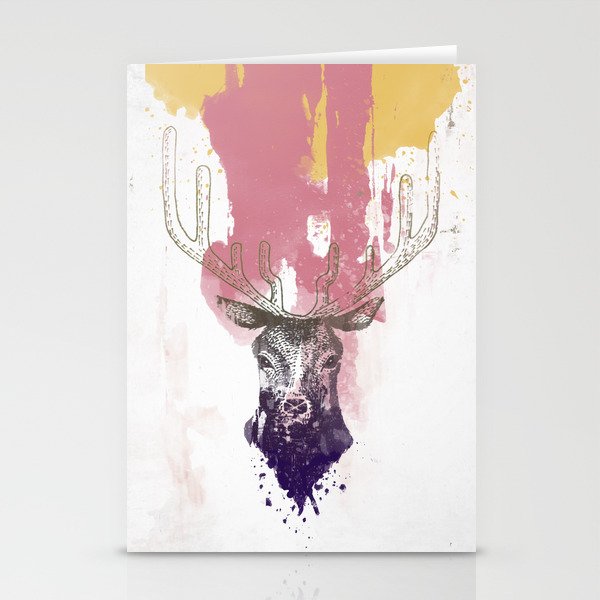 Deer a Stationery Cards