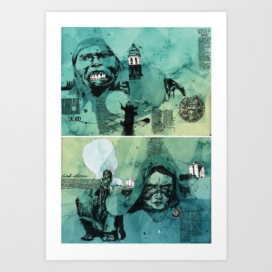 Mexico Art Print