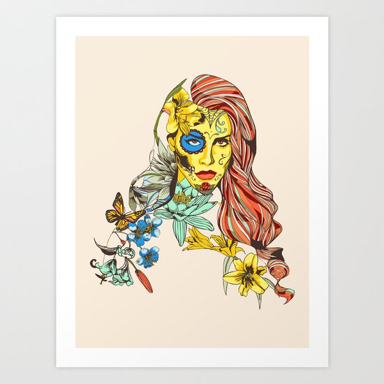 Shades Of Cool Art Print