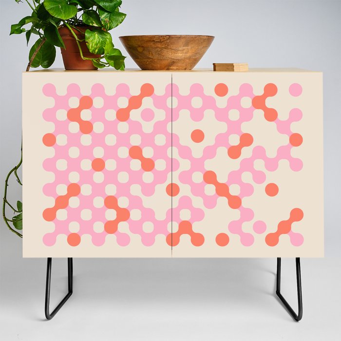 Circles: PATTERN 01 | The Peach Edition Credenza