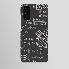 Math Chalkboard Pattern Android Case