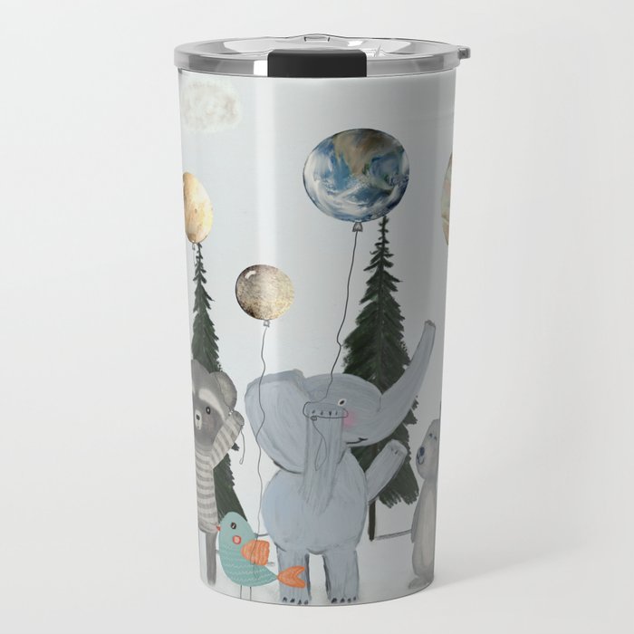 the solar parade Travel Mug