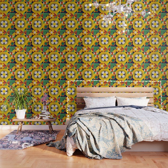 Spanish Tiles Wallpaper By Susycosta Society6
