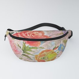 Spring Floral - Painterly Fanny Pack