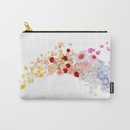flowering Carry-All Pouch