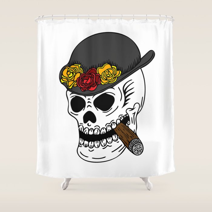 Dia De Los Muertos 2 Shower Curtain By Tome213 Society6