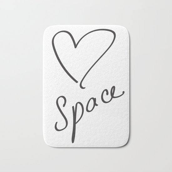 Heartspace - A Higher Frequency Love in 5D Bath Mat